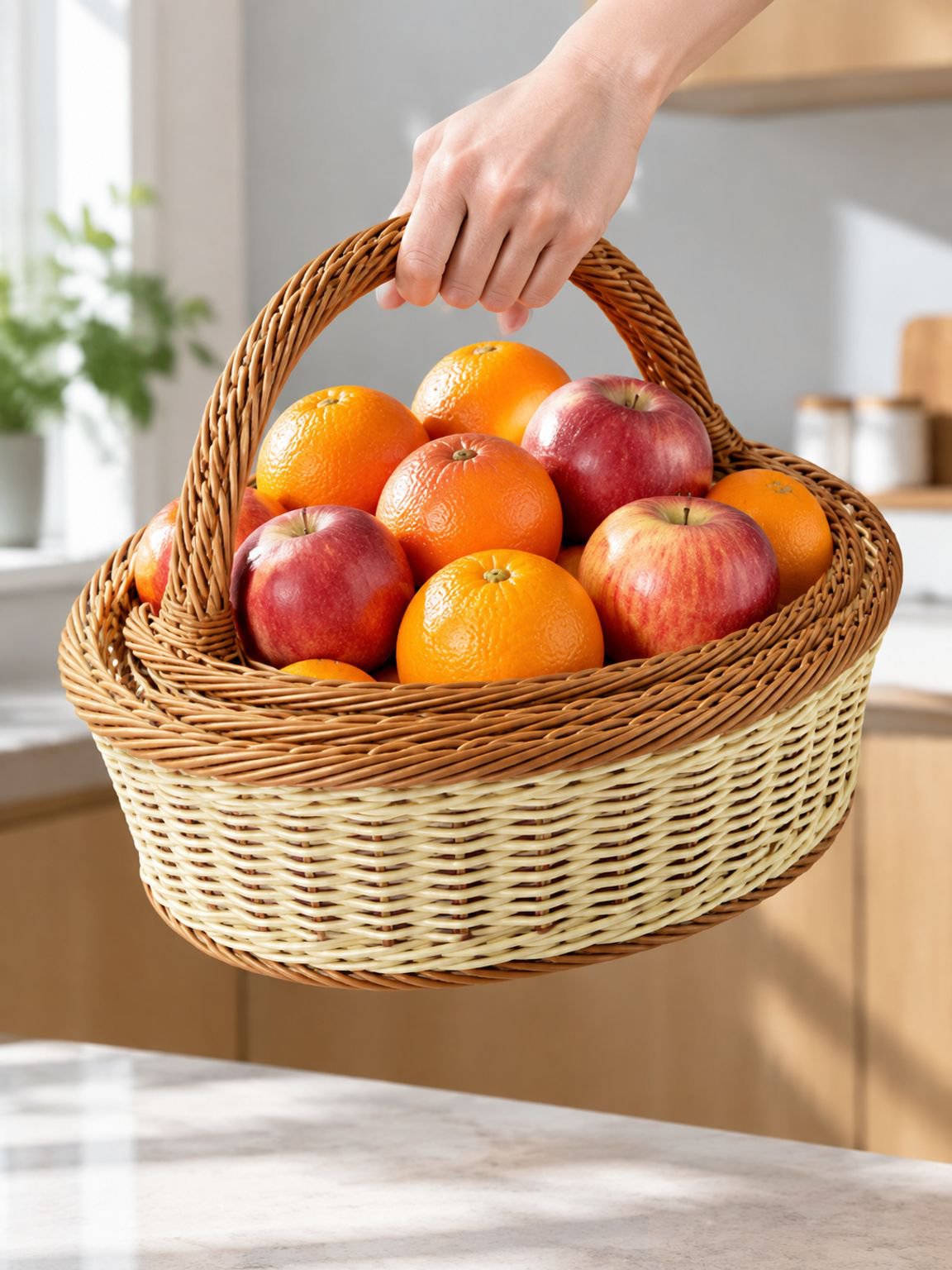 Panera elegante de imitación ratán para restaurantes