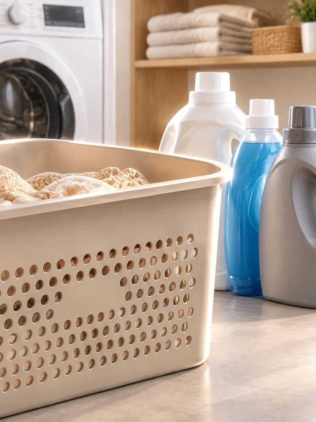 Panier à linge moderne adapté à tous les intérieurs