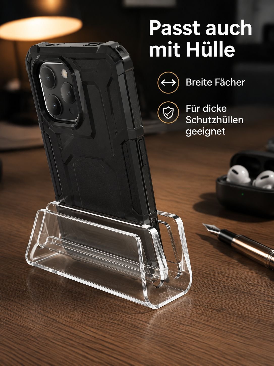 Mehrfach-Ladestation & Smartphone-Organizer