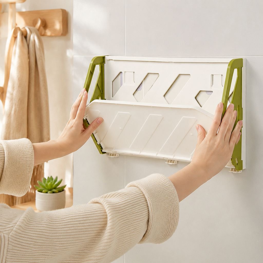 Space-saving shoe rack for entryway organization