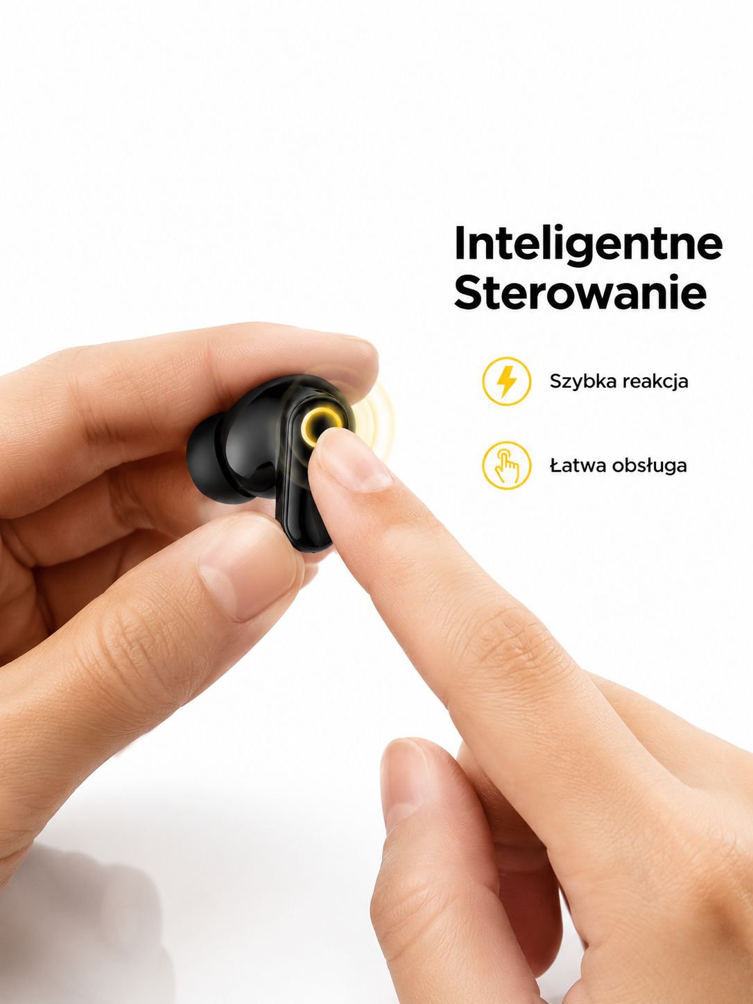 Inteligentna słuchawka Bluetooth – nowoczesny design