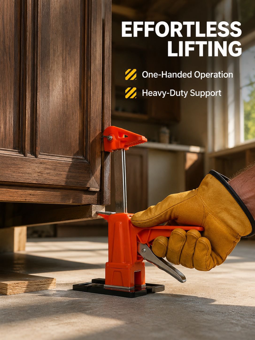 Mini jack stand tool, manual jack, furniture lifting tool, trailer jack, maximum load capacity 220 k