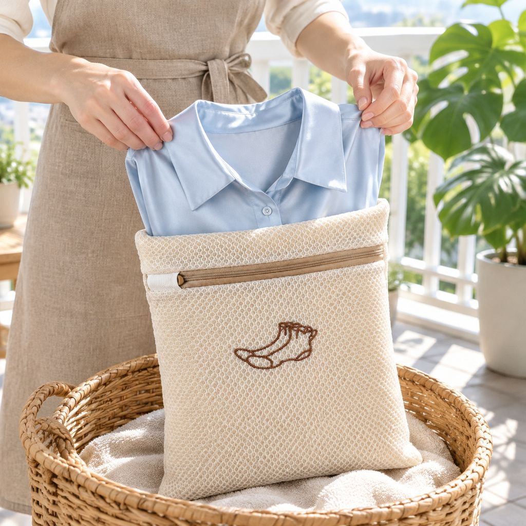 Anti-deformation Filtering Laundry Bag protecting delicate clothes