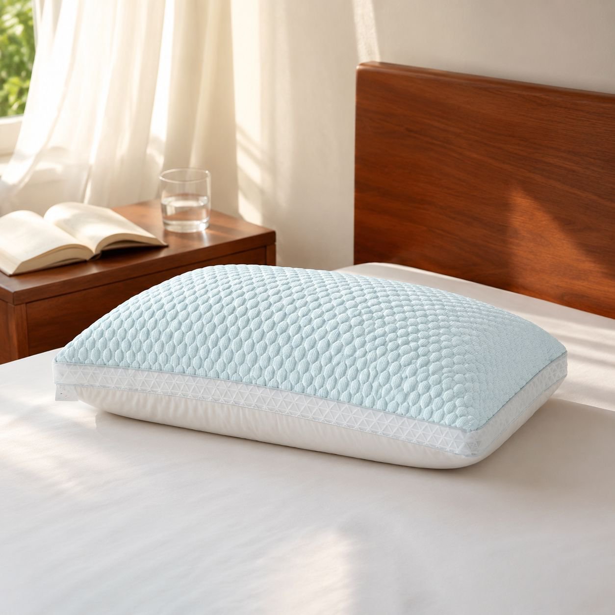 Home Pillow with Non-Deforming Memory Foam