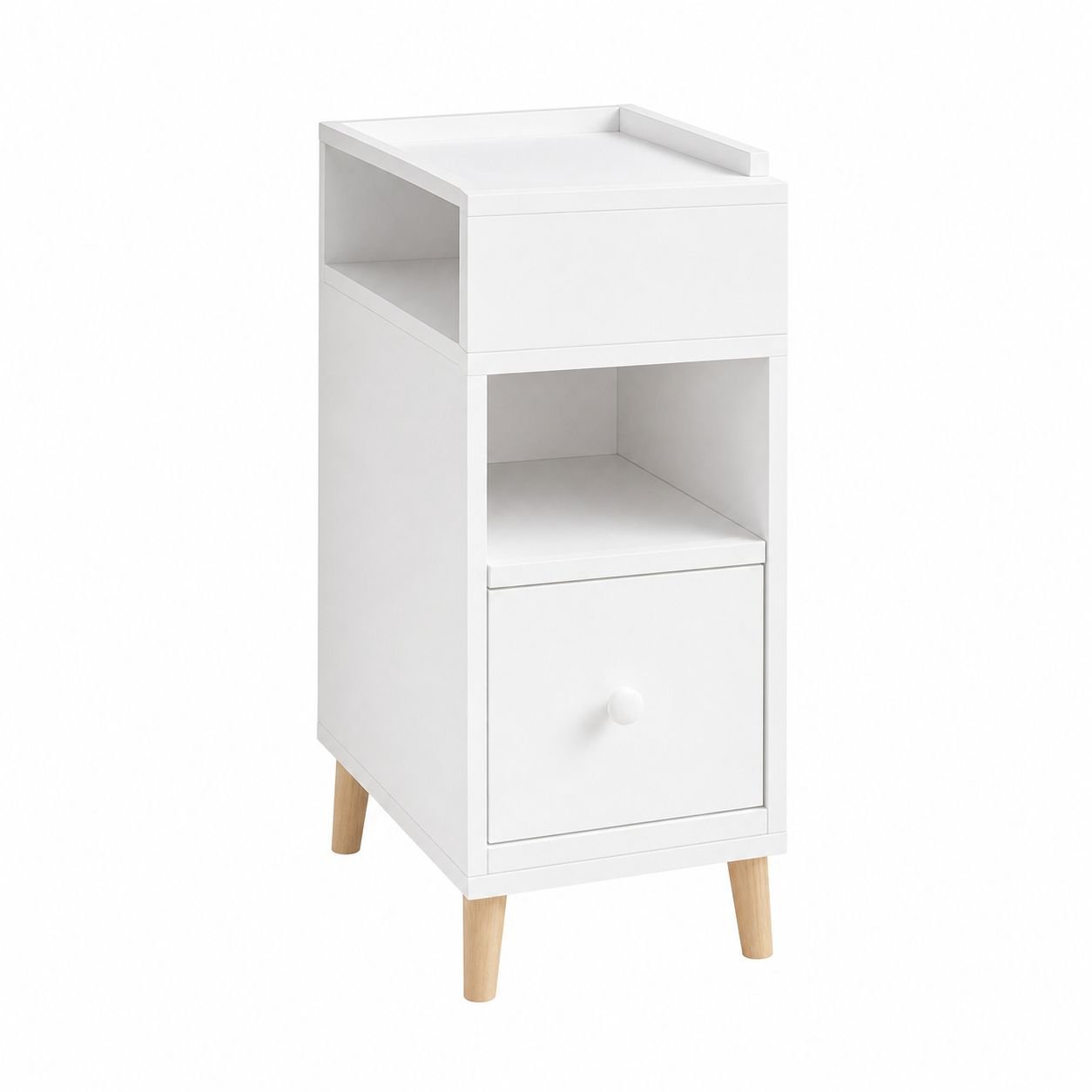 Multifunctional Bedside Cabinet with Drawer Storage