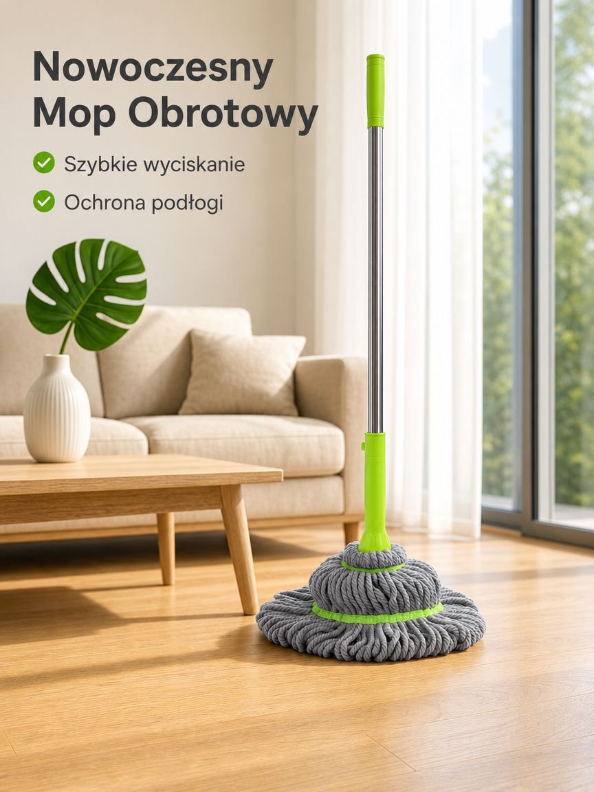 Automatyczny obrotowy mop