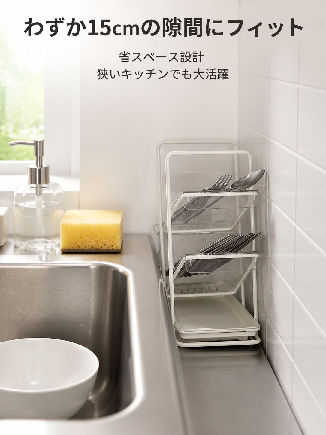 多層キッチン用箸収納ボックス