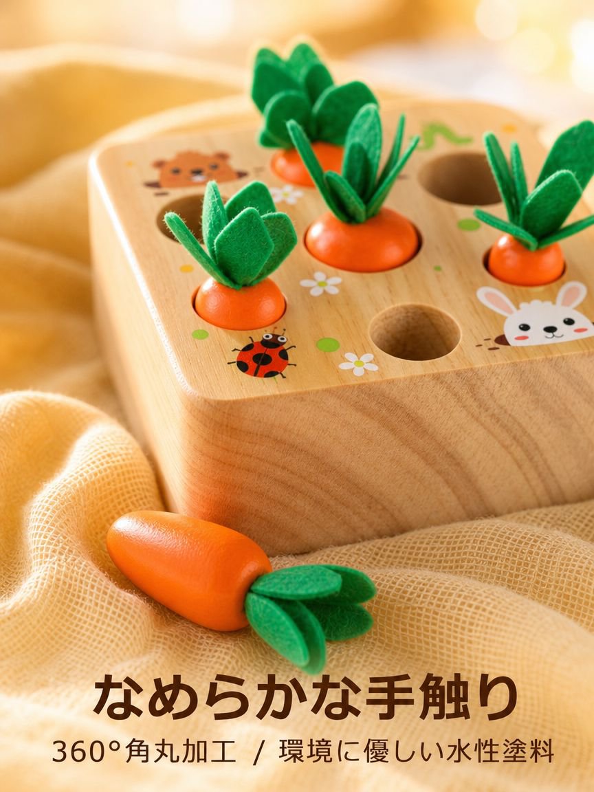 ニンジンパズルおもちゃ