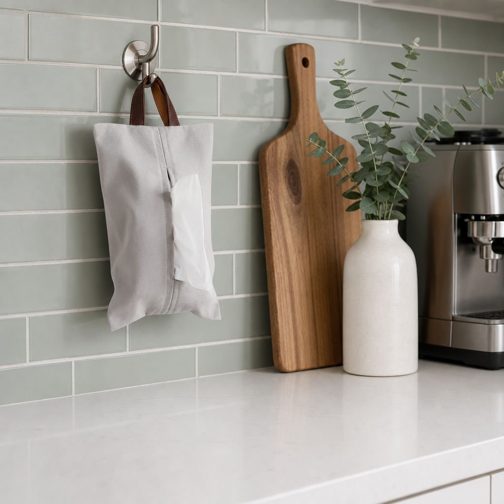 Durable 2-way tissue case for everyday use