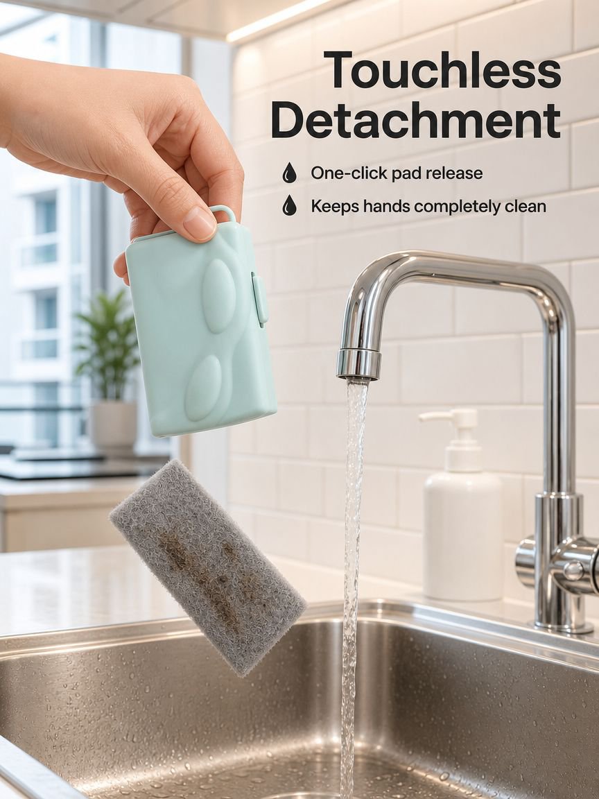 Groove cleaning brush