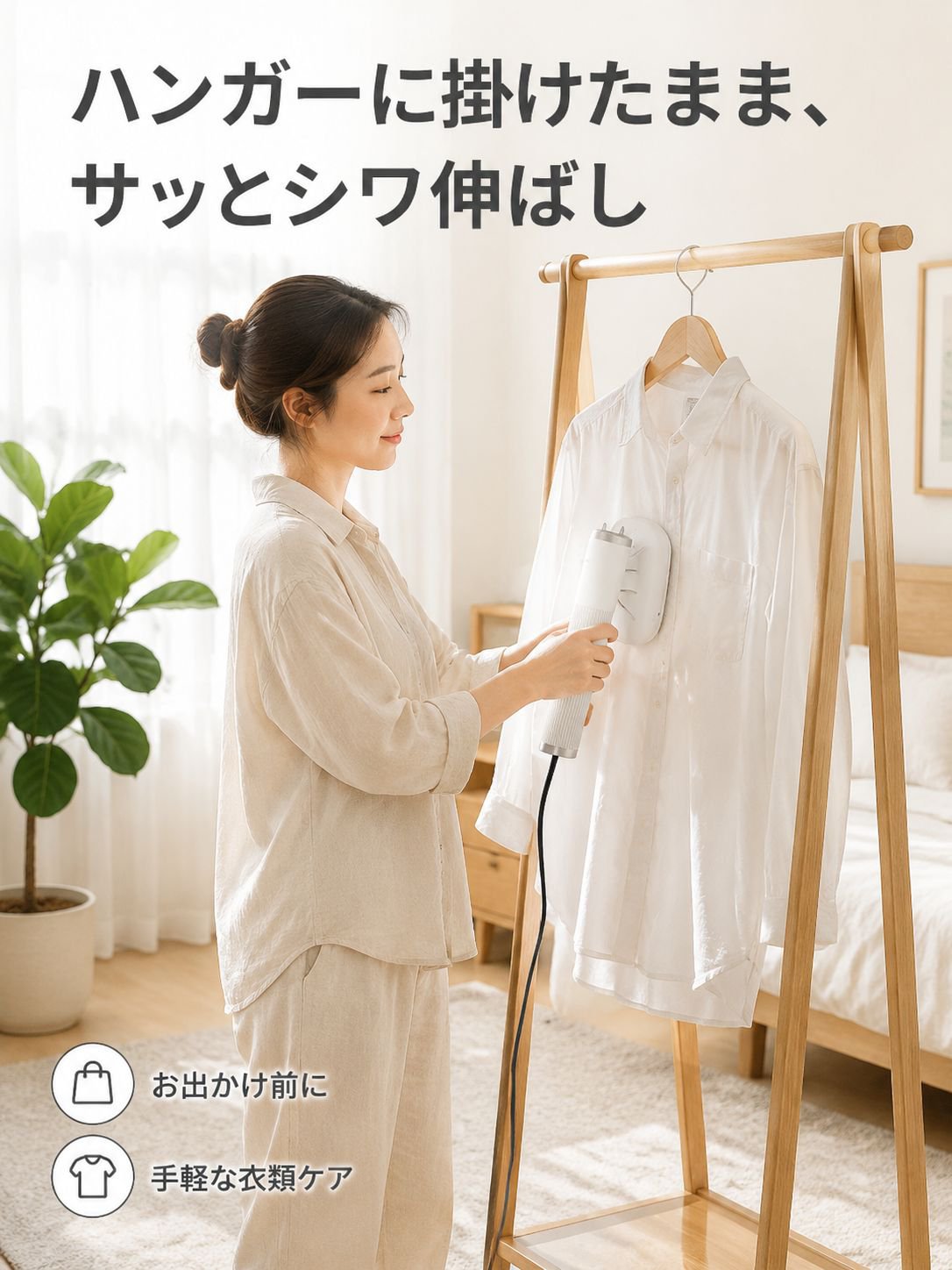 多機能家庭用ミニハンディスチームアイロン 携帯型ヘアアイロン