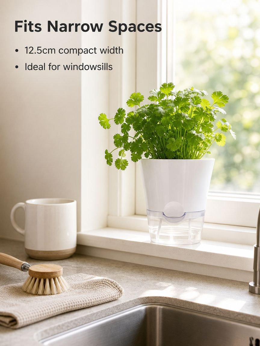Easy-to-use hydroponic flower pot for beginners