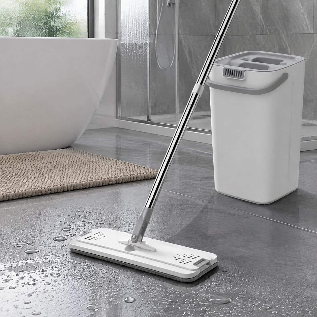 Simple assembly Lazy Home Use Mop Set