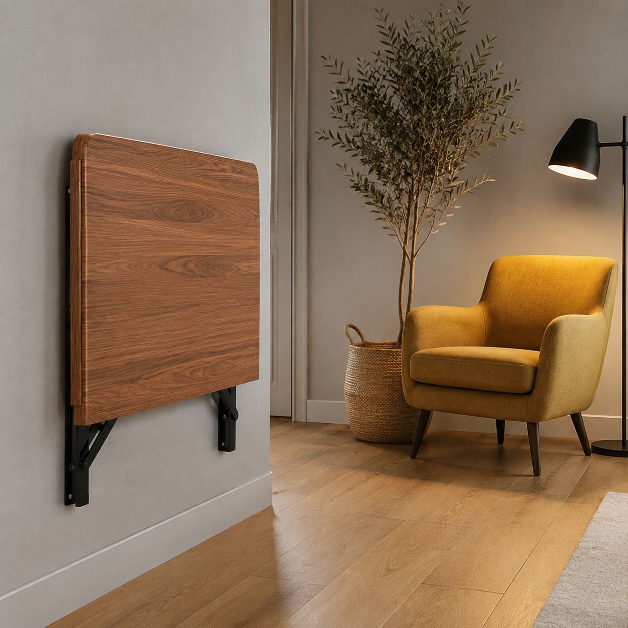 Foldable Wall-Mounted Desk