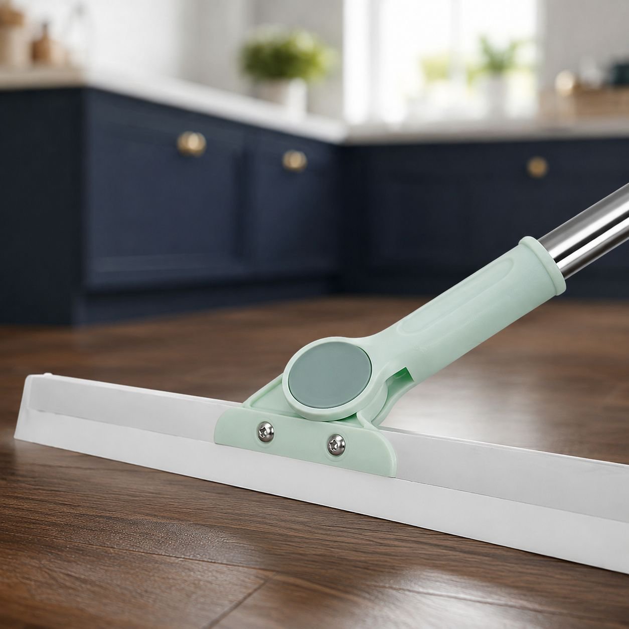 Ergonomic handle of silicone cleaning set