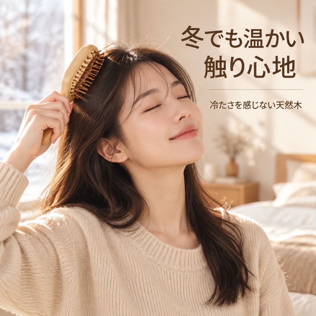 家庭用ヘッドマッサージ＆ヘアスタイリングコーム