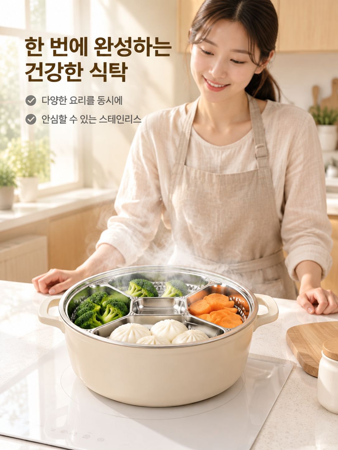 식품급 304 스테인리스 다칸 찜판