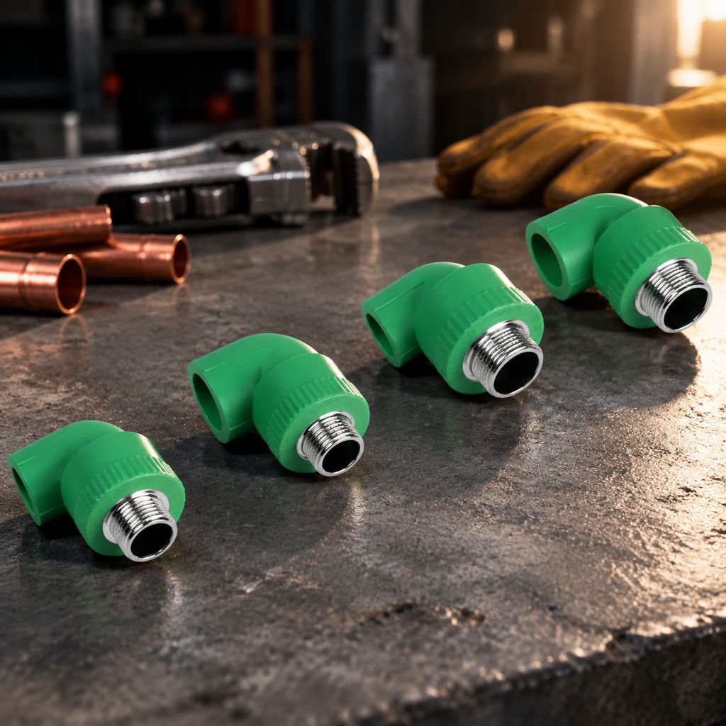 High-Quality PPR Pipe Elbow Fitting for Plumbing