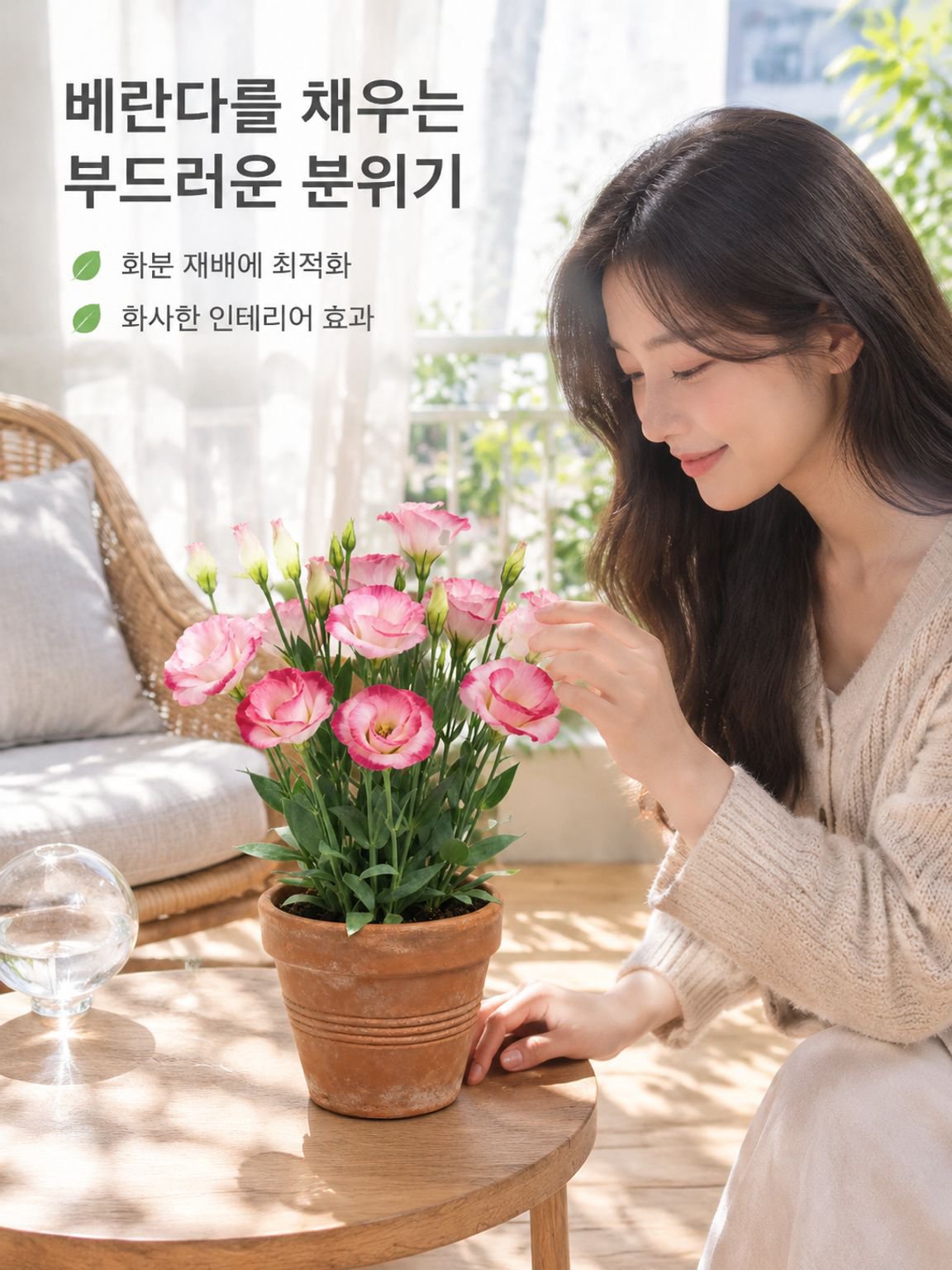 겹꽃 리시안서스 씨앗