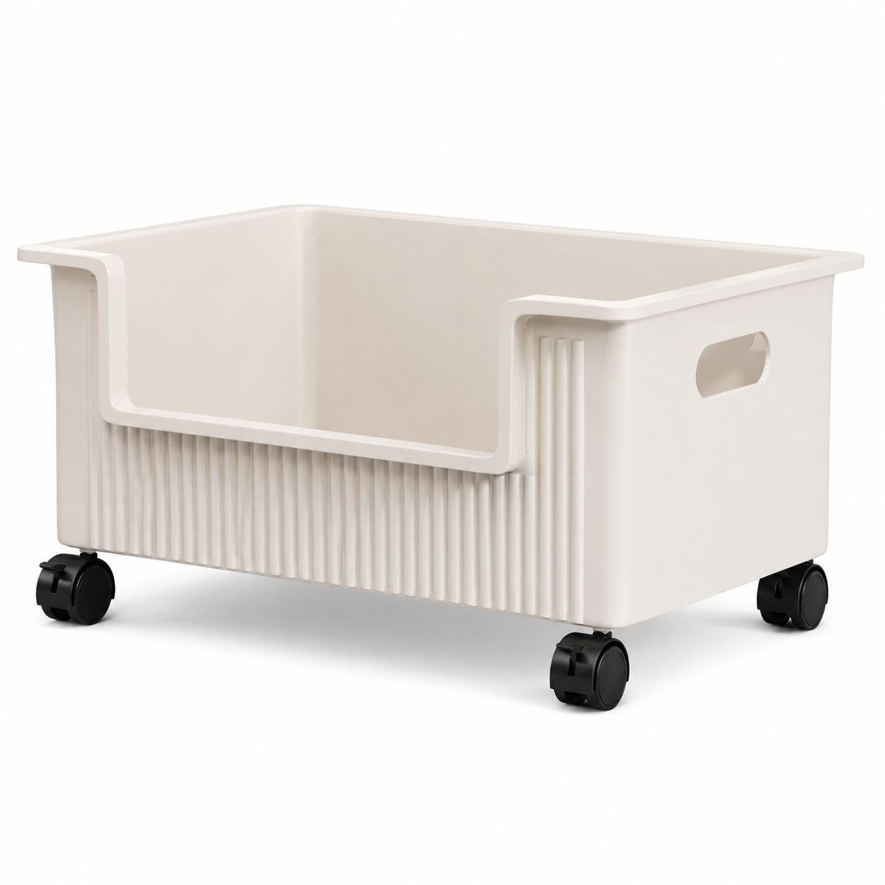 Bathroom Under Sink Movable Laundry Rack