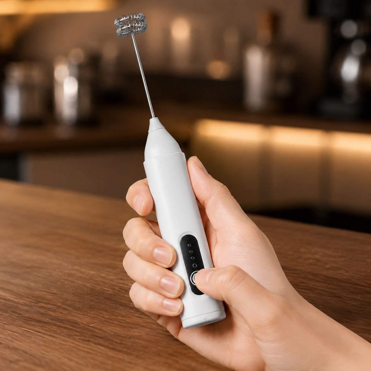 Portable Wireless Electric Milk Frother