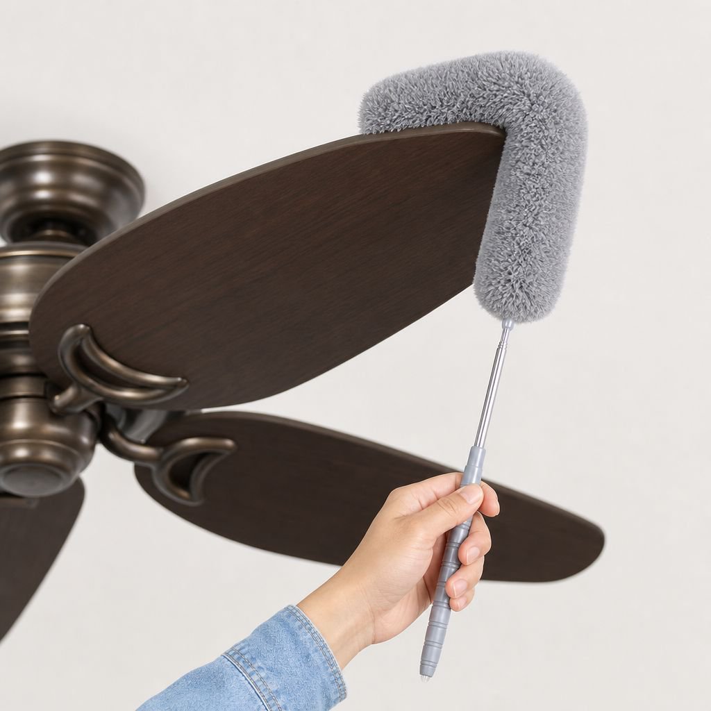 Telescopic Ceiling Dust Cleaner Feather Duster