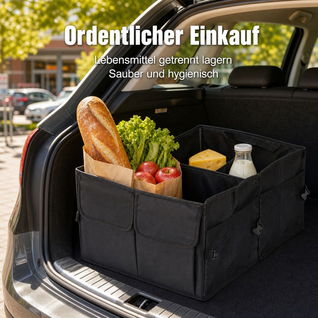 Auto-Kofferraum-Organizer aus Oxford-Stoff