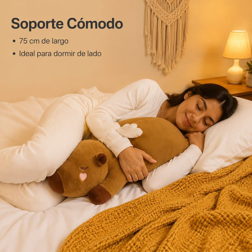 Muñeco de peluche multifuncional cojín