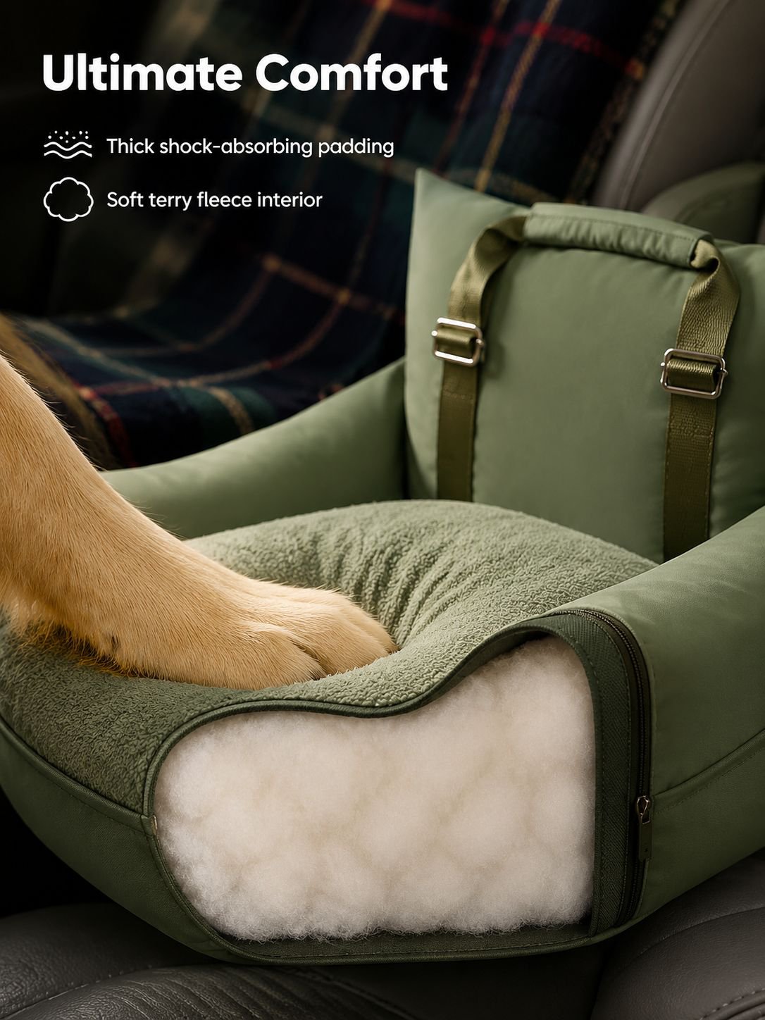Waterproof Non-slip Dog Car Seat Cover