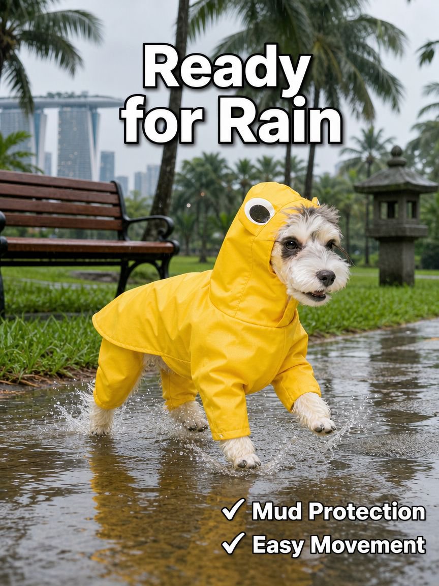 Waterproof Raincoat for Chihuahua