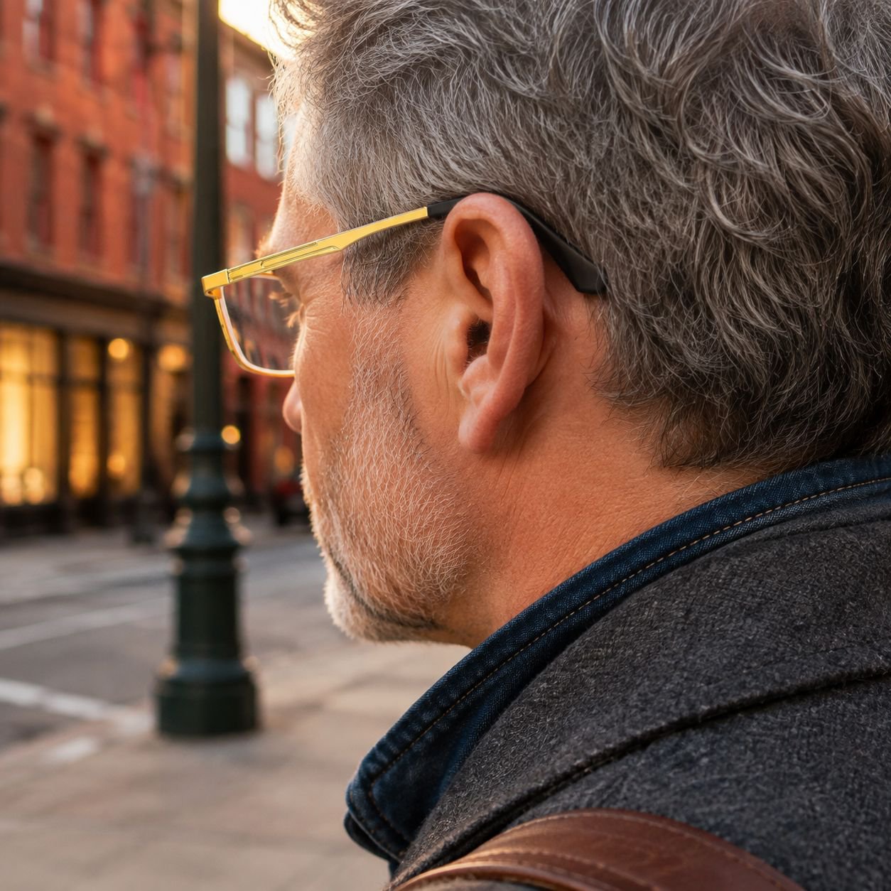 HFH reading glasses with retro-inspired frame design