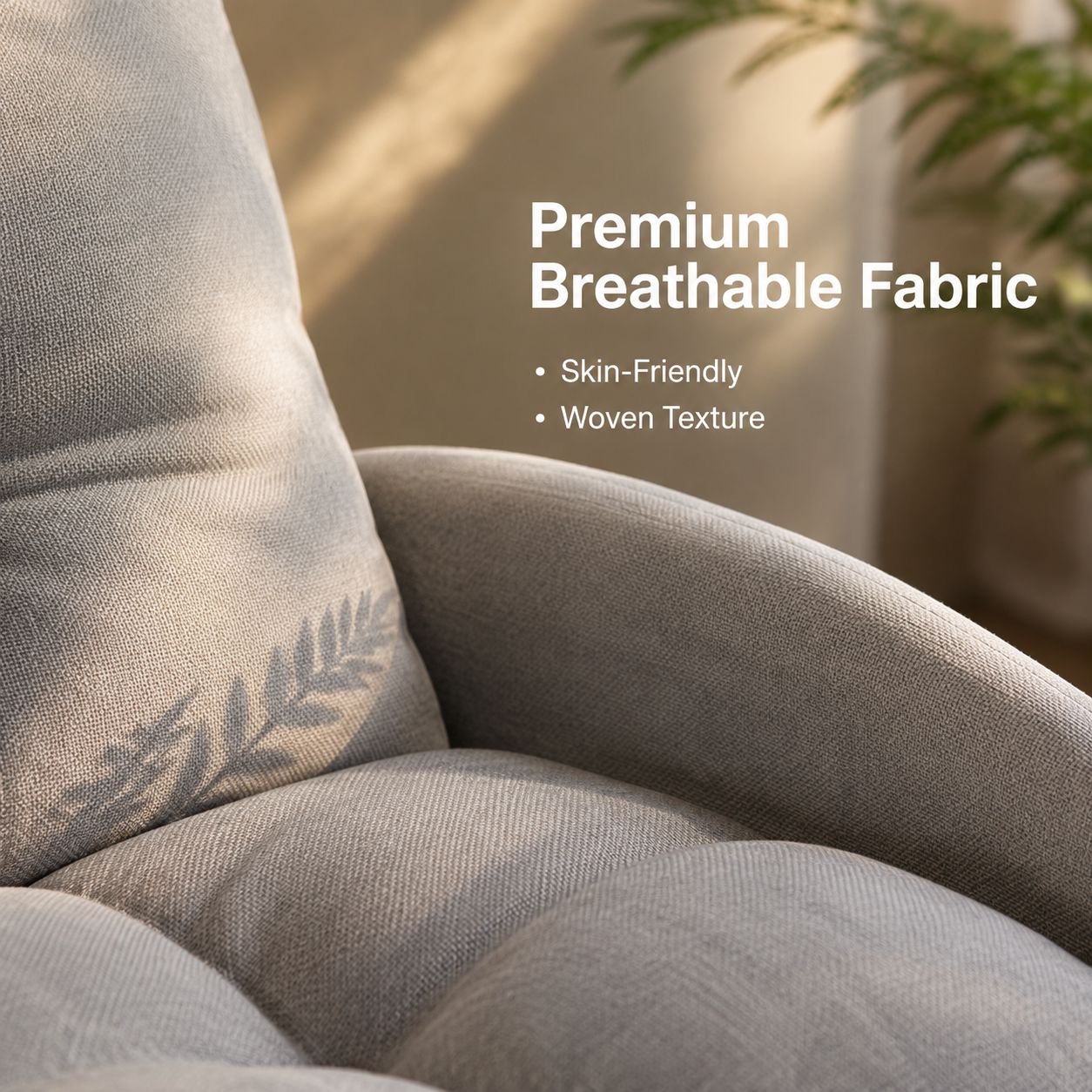 Foldable single-seat lounge chair