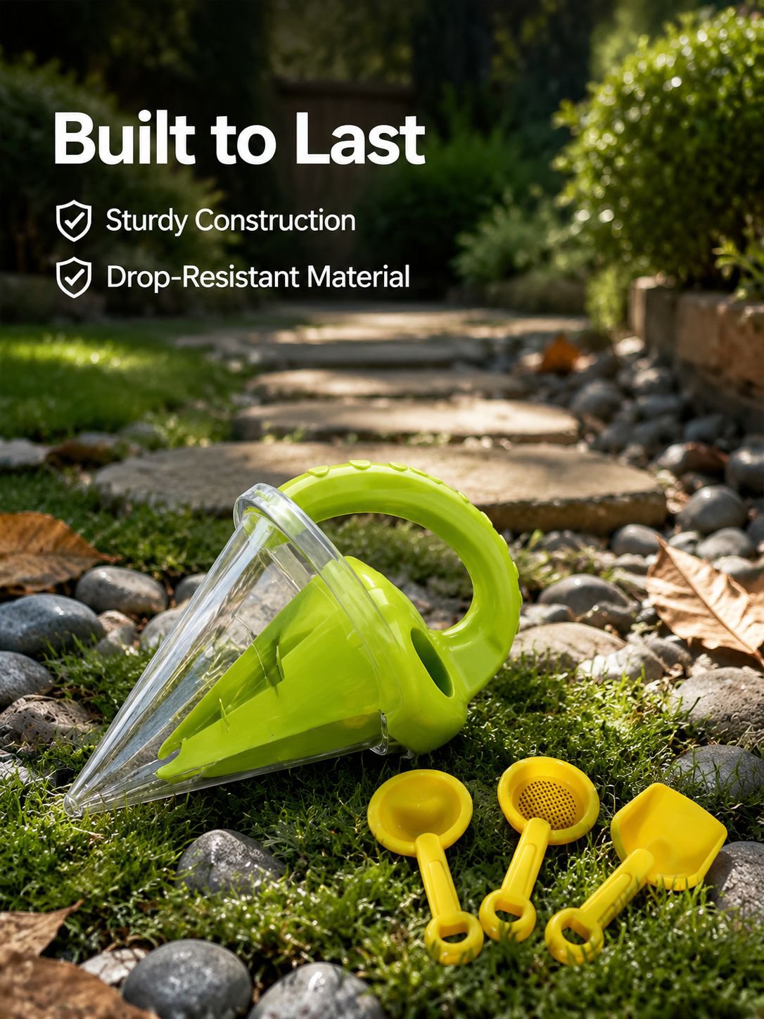Durable Sand Funnel Toy for Toddlers and Kids