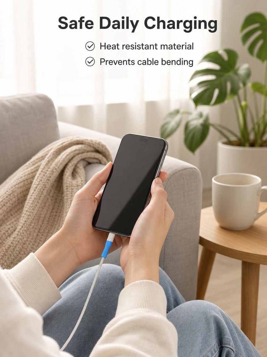 A98 Mobile Charging Port Protective Cover Anti-Melting Repair Protection Set