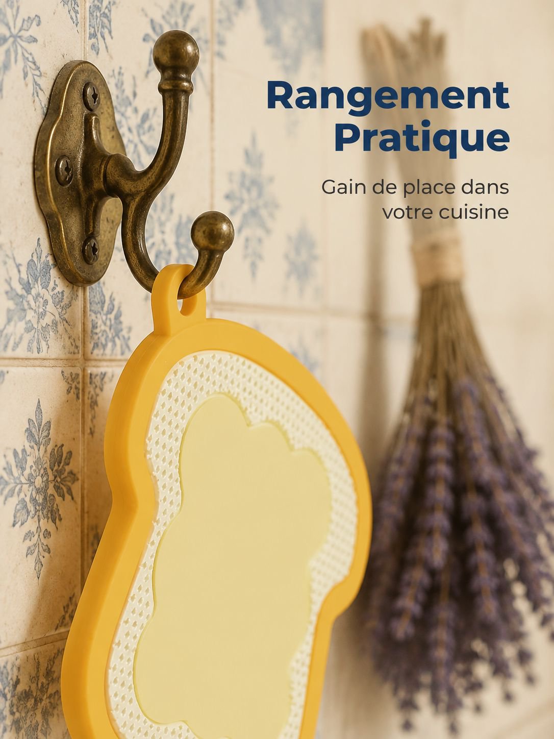 Tapis de cuisine 3-en-1 pour divers ustensiles