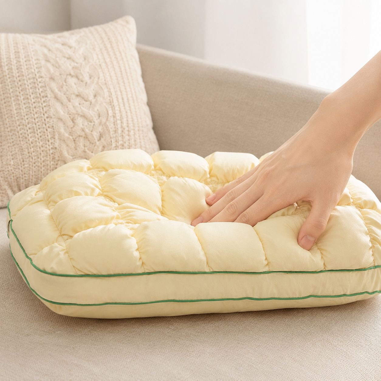 Pineapple Cloud Neck Pillow