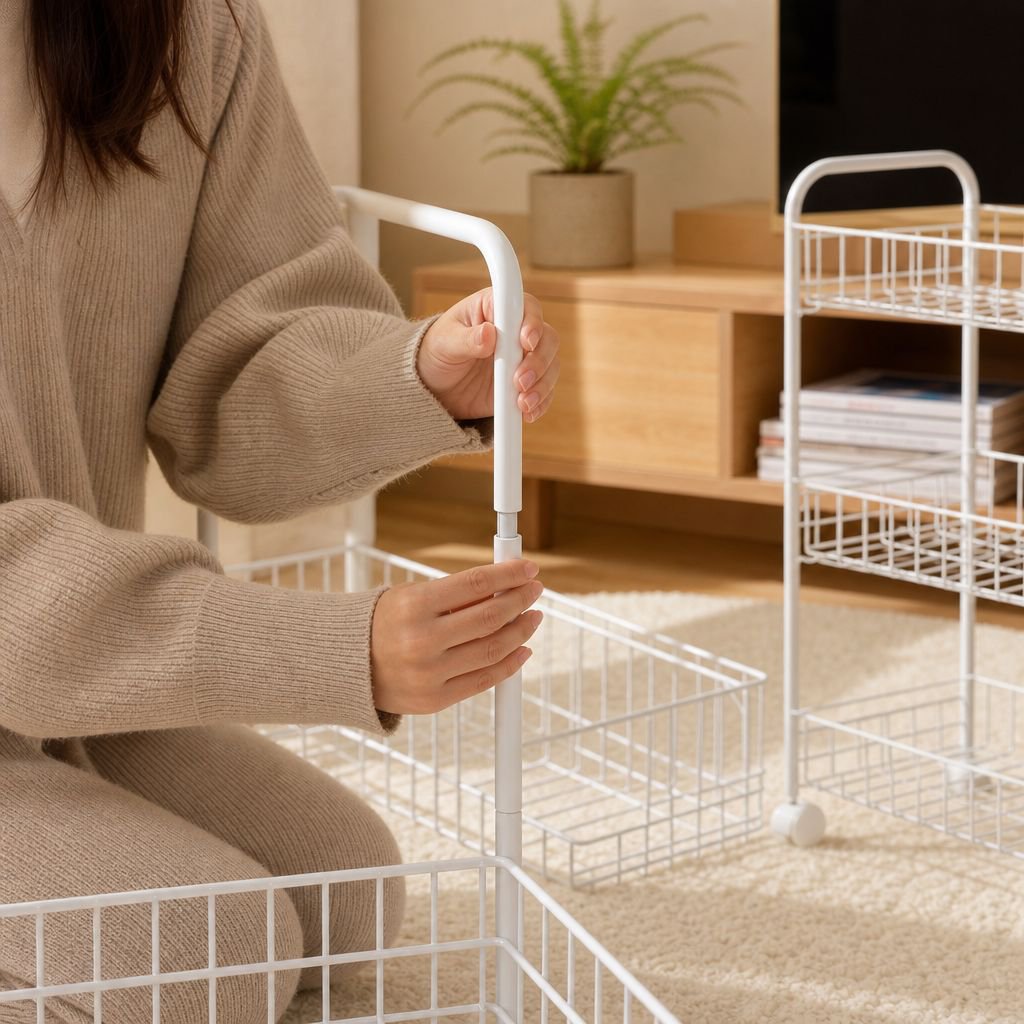 洗面所で使える収納ラック