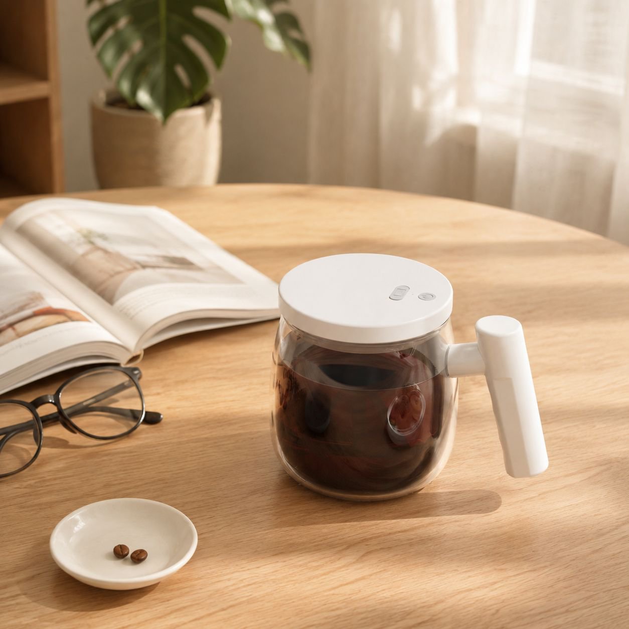 電動ポータブルコーヒーカップ