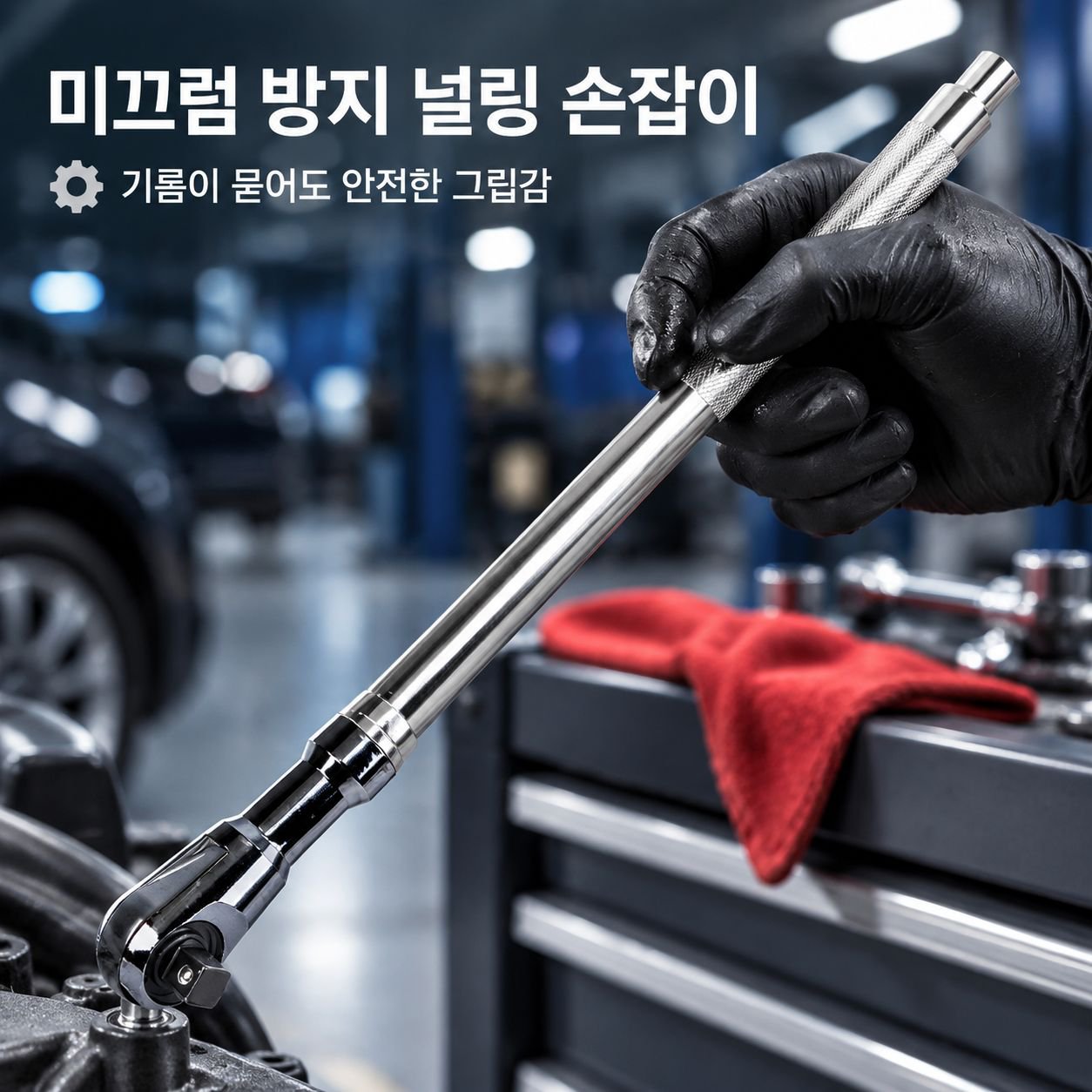 다기능 롱 퀵 라쳇 렌치 수동 연장 소켓 렌치 롱 연결대 공구