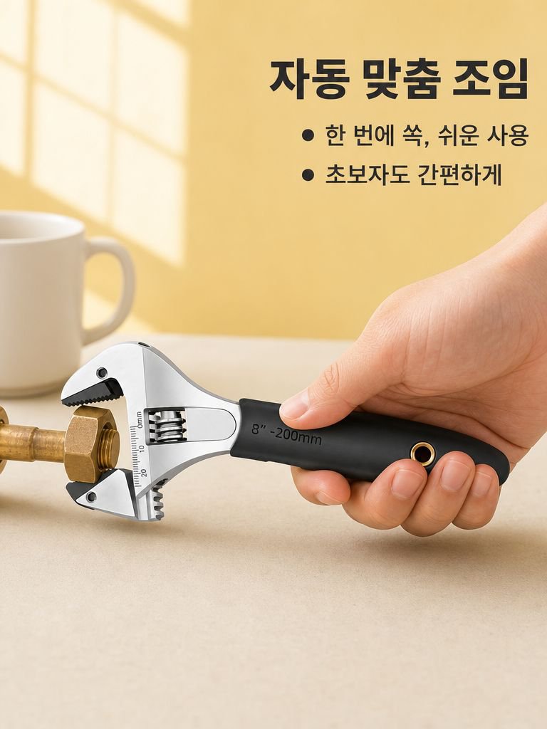 자동차 정비에 적합한 몽키스패너