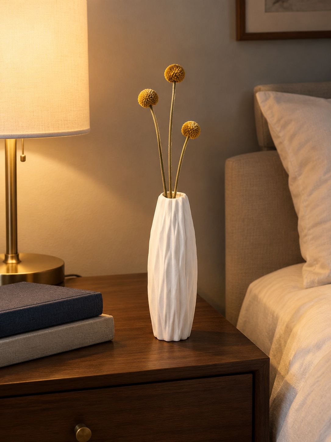 Elegant durable faux vase decoration for living room
