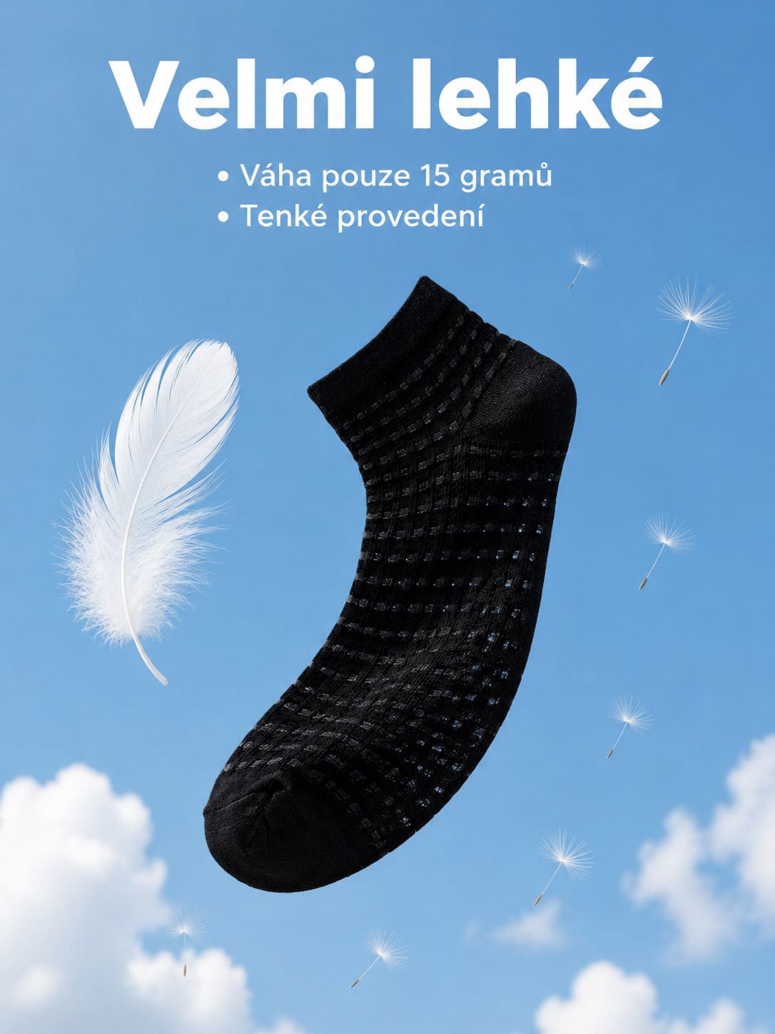 Pánské letní tenké síťované ponožky