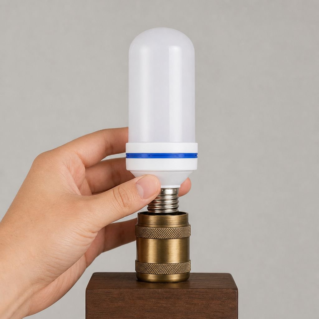 防水仕様の炎の雰囲気LEDライト