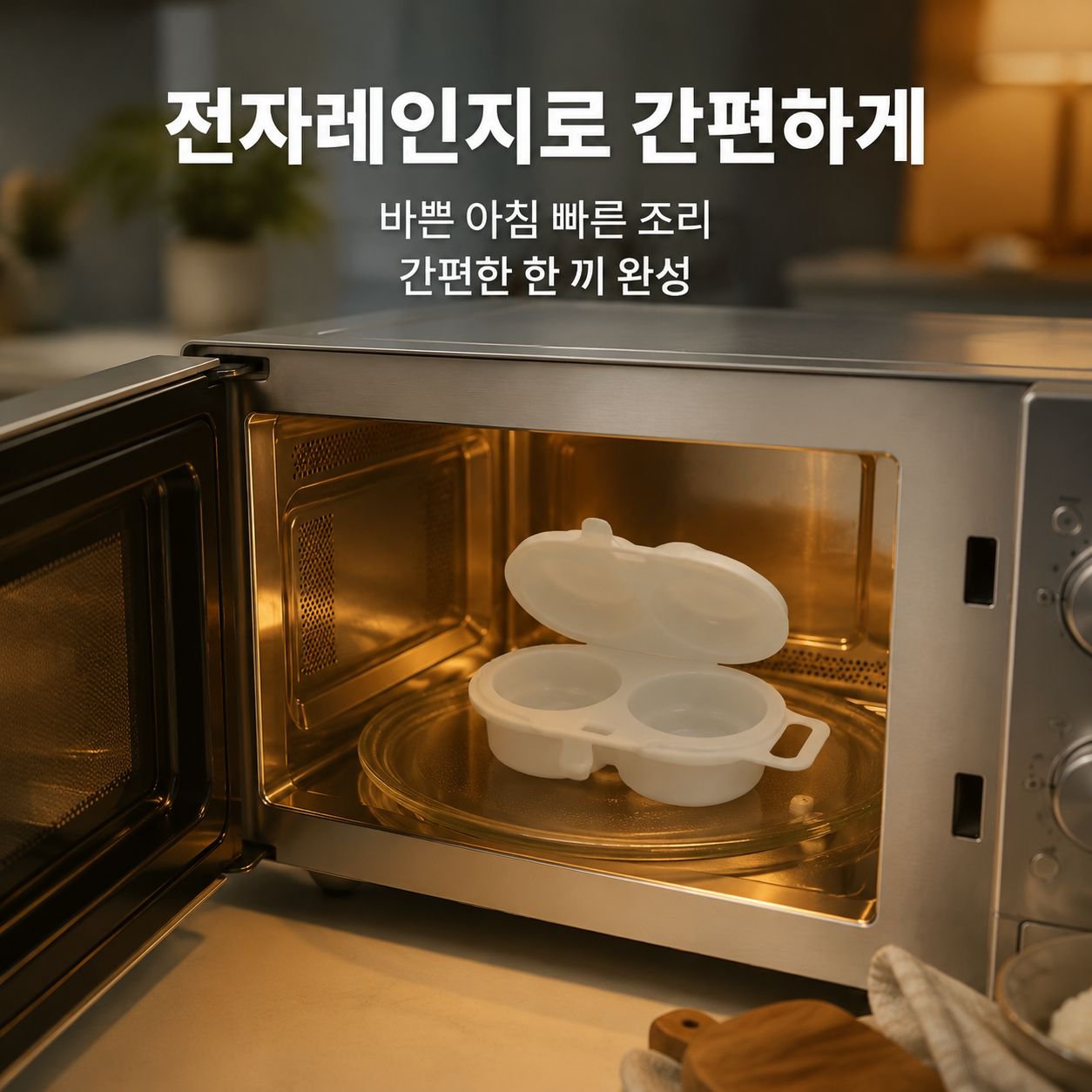 전자레인지용 계란찜기