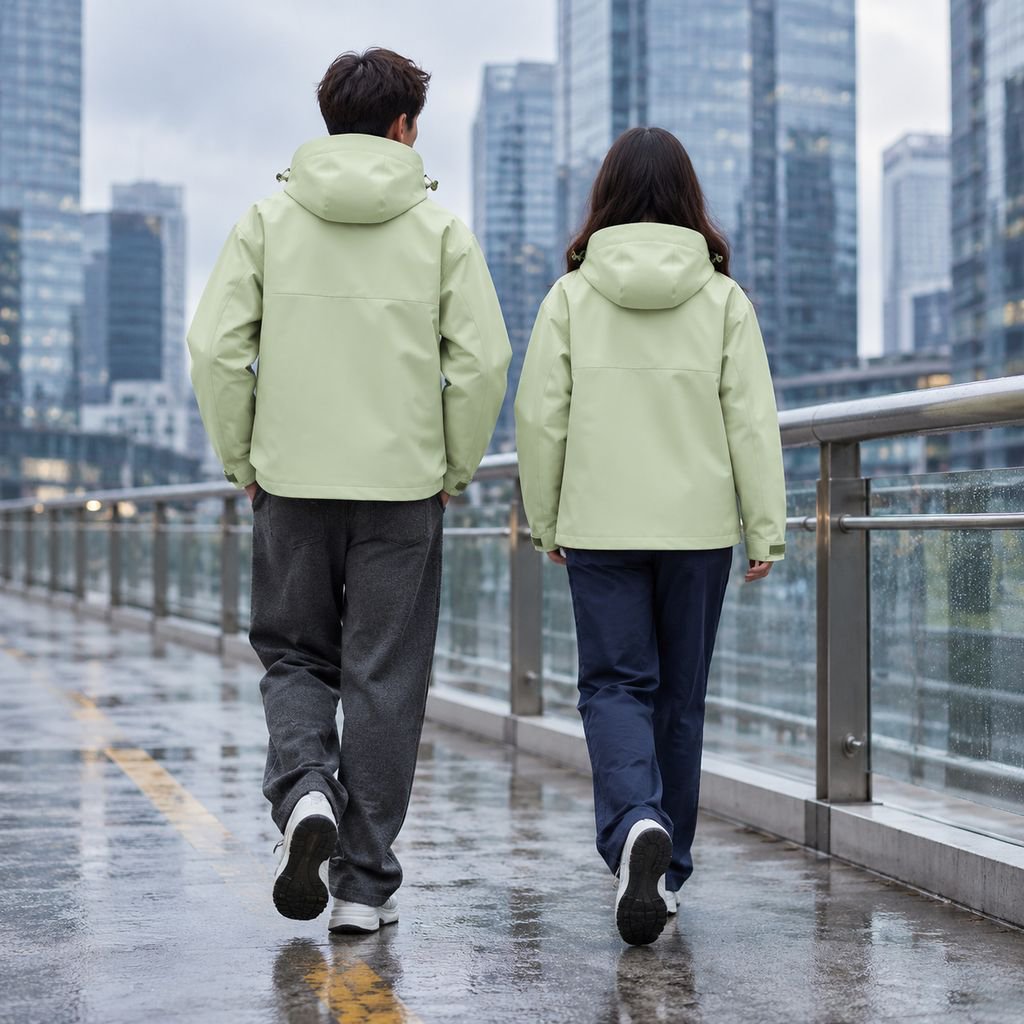 Lightweight autumn winter jacket for hiking