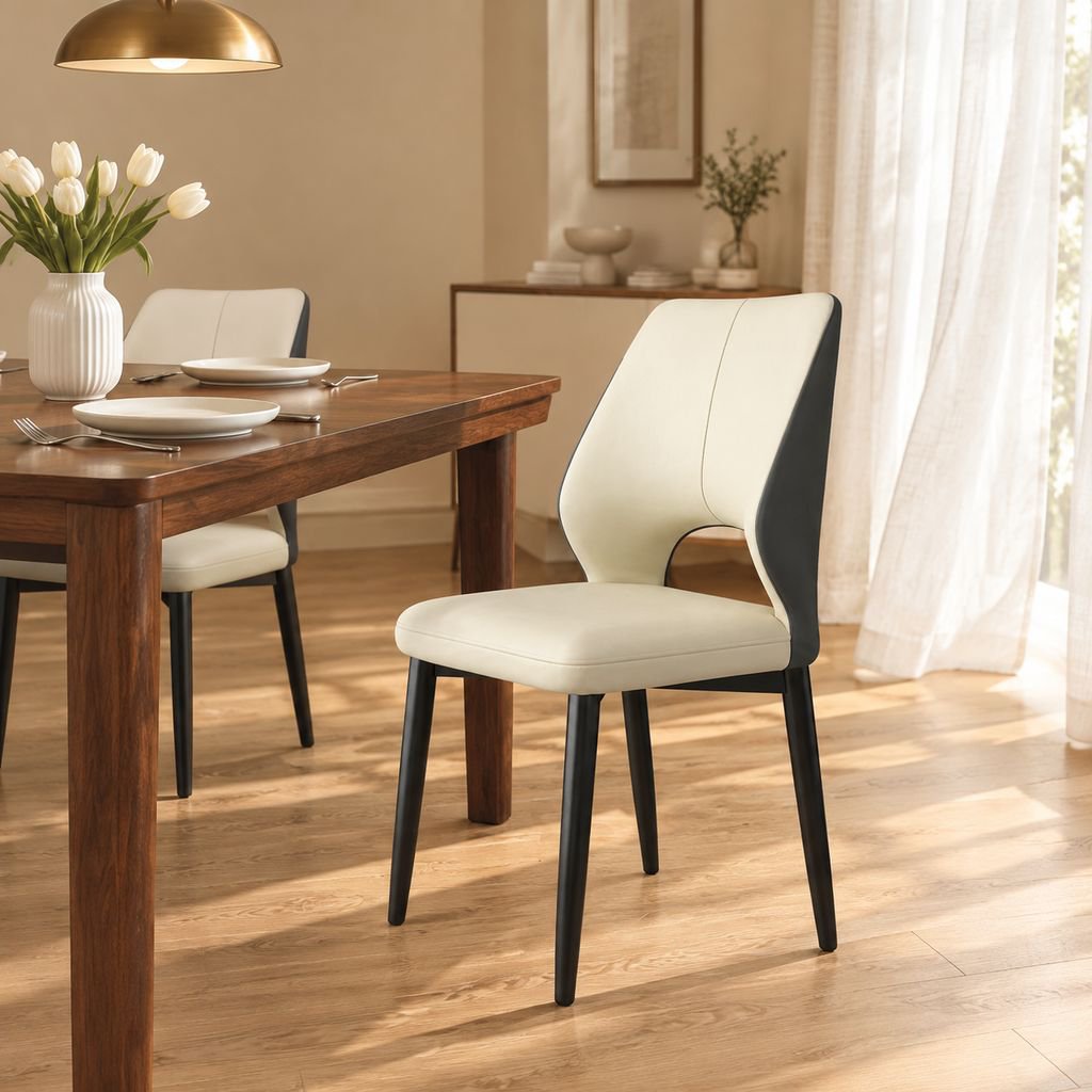 Simple Backrest Chair for Home Dining Room