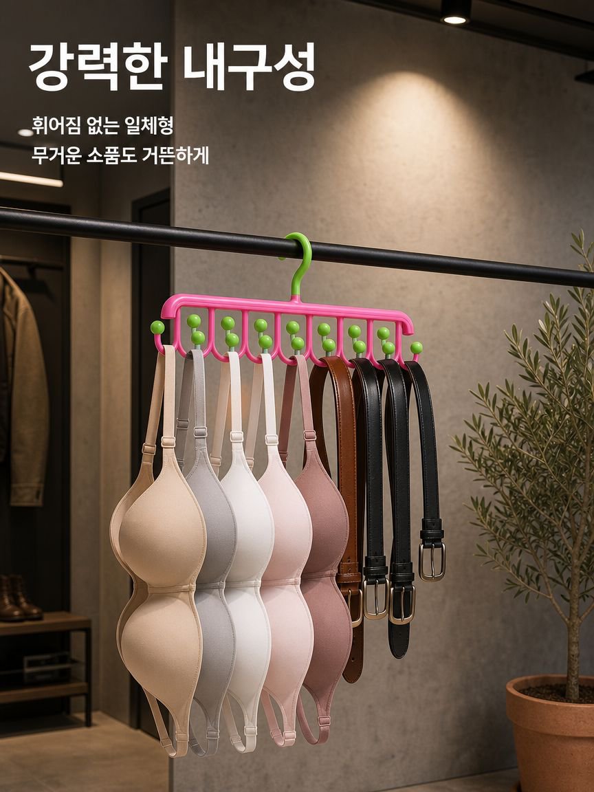 도파민 스타일 다용도 옷걸이