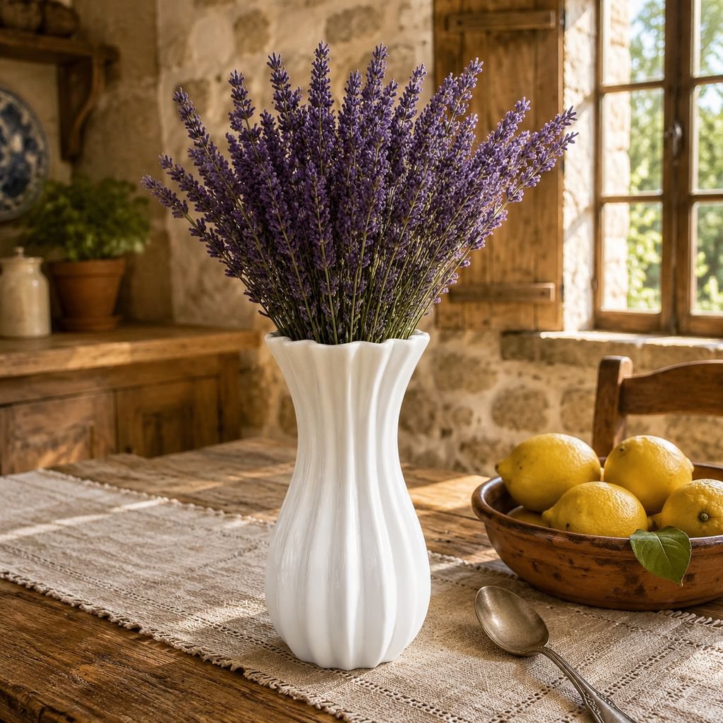 Vase en plastique style français vintage, décoration de fleurs artificielles, pot de fleurs