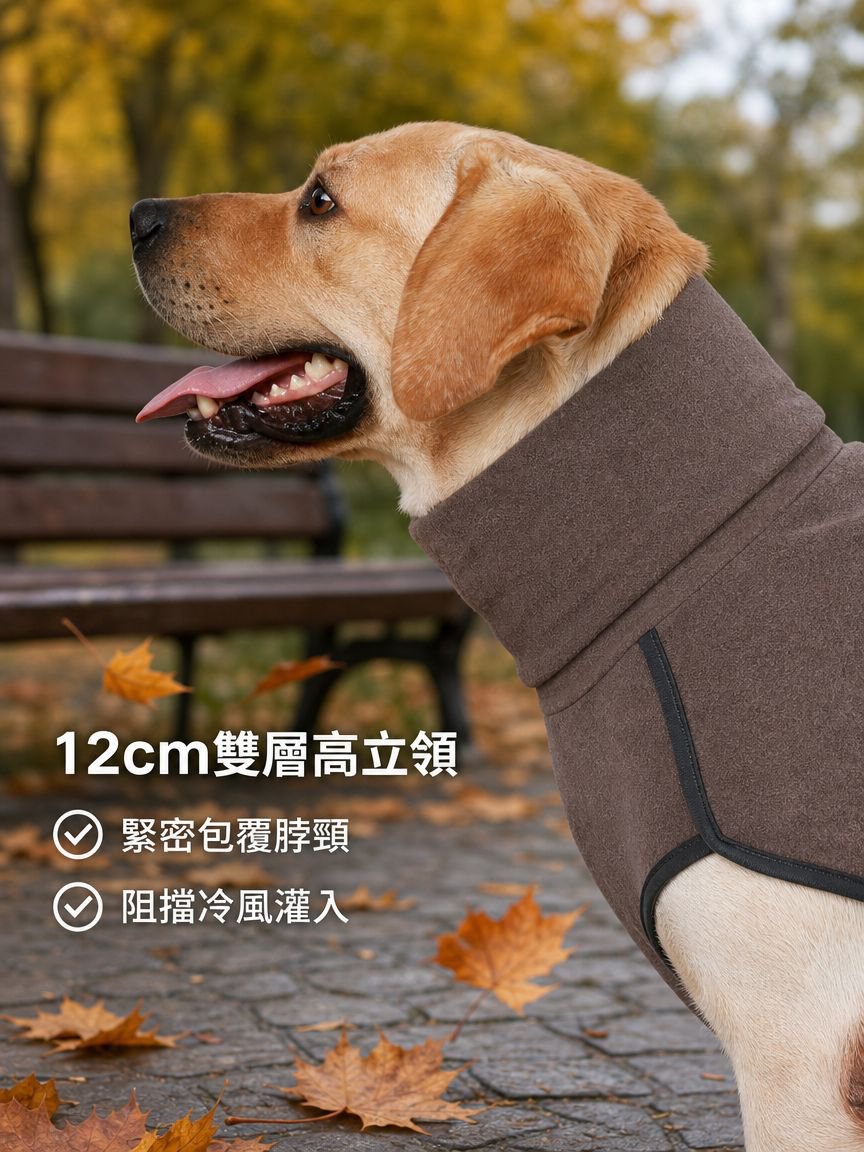 高領連帽寵物衛衣，秋冬純棉服飾