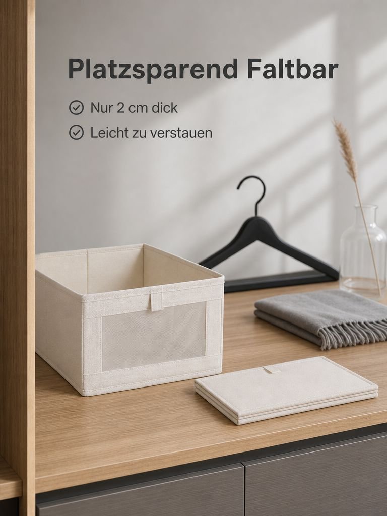 Faltbare Kleideraufbewahrungsbox